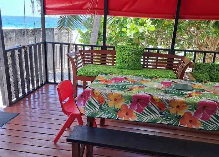 Moorea Temae Bungalow Lory Bord De Mer