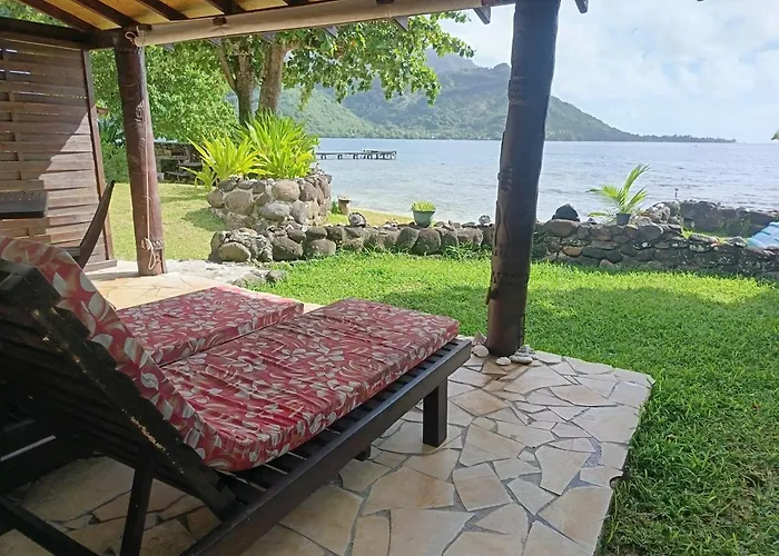 La Perle De Moorea Fare Honu Bord De Lagon Baie D'Opunohu